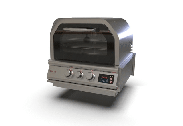Blaze 26-Inch Gas Outdoor Pizza Oven With Rotisserie - Built-In - Image 2