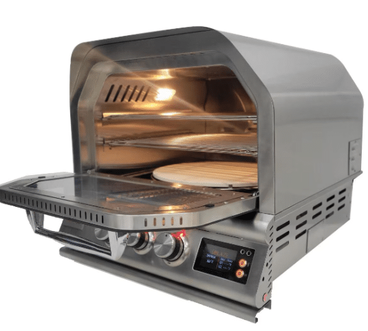 Blaze 26-Inch Gas Outdoor Pizza Oven With Rotisserie - Built-In - Image 5