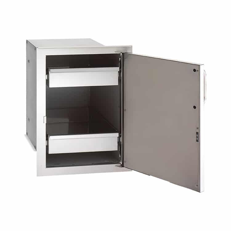 Fire Magic Select Single Access Door with Tank Tray & Louvers - Image 2