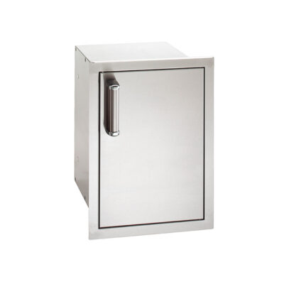 Fire Magic Flush Single Door with Dual Drawers