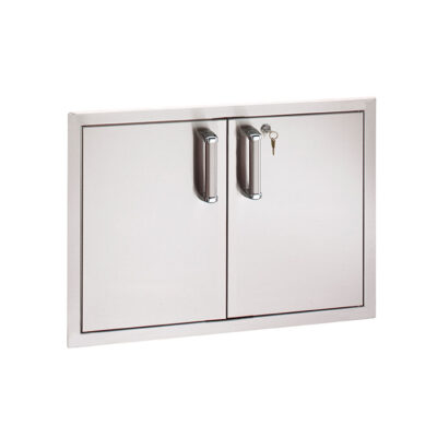 Fire Magic Flush Double Access Doors with Lock