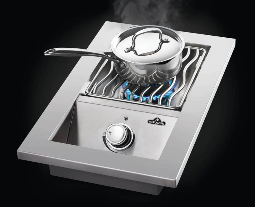 Napoleon Built-in 500 Series Single Range Top Burner with Stainless Steel Cover - Image 5