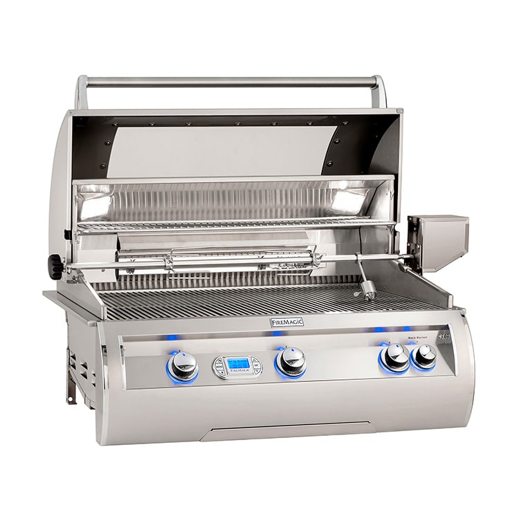 Fire Magic Echelon E790i Built-In Grill Digital Thermometer With Window - Image 2
