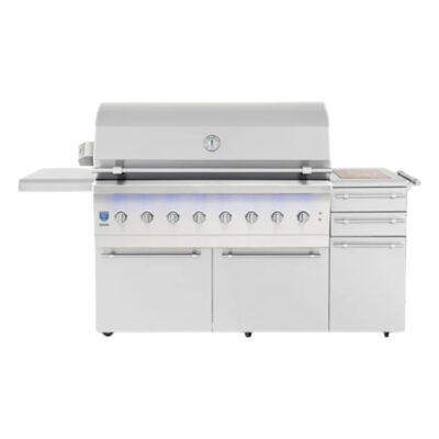 American Made Grills Freestanding Encore – 54″ Hybrid Grill – Cart