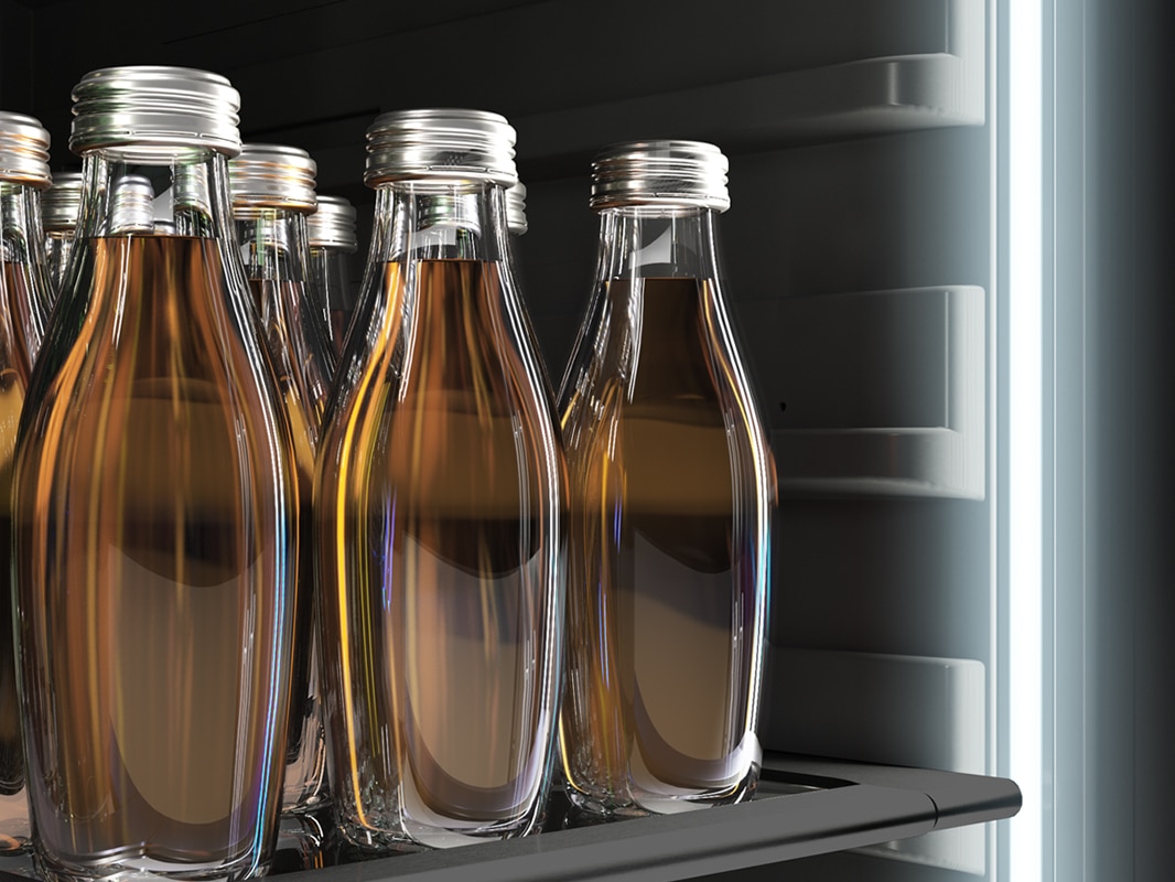 Zephyr Black Stainless Single Zone Beverage Cooler - Image 5