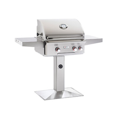 American Outdoor Grill 24” Grill Complete w/ Patio Post & Base