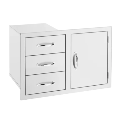 Summerset 33″ 3-Drawer & Access Door Combo