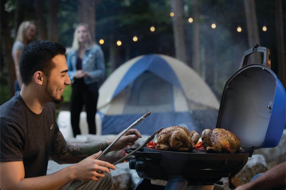 Napoleon TravelQโข 285 Portable Gas Grill Blue - Image 4