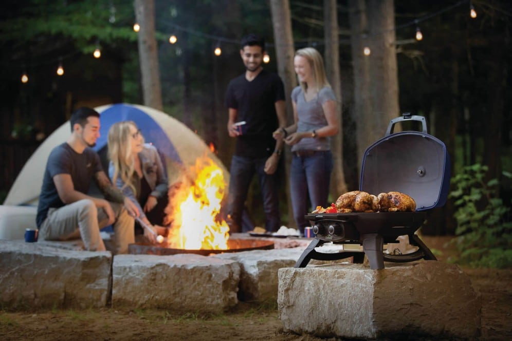 Napoleon TravelQโข 285 Portable Gas Grill Blue - Image 5