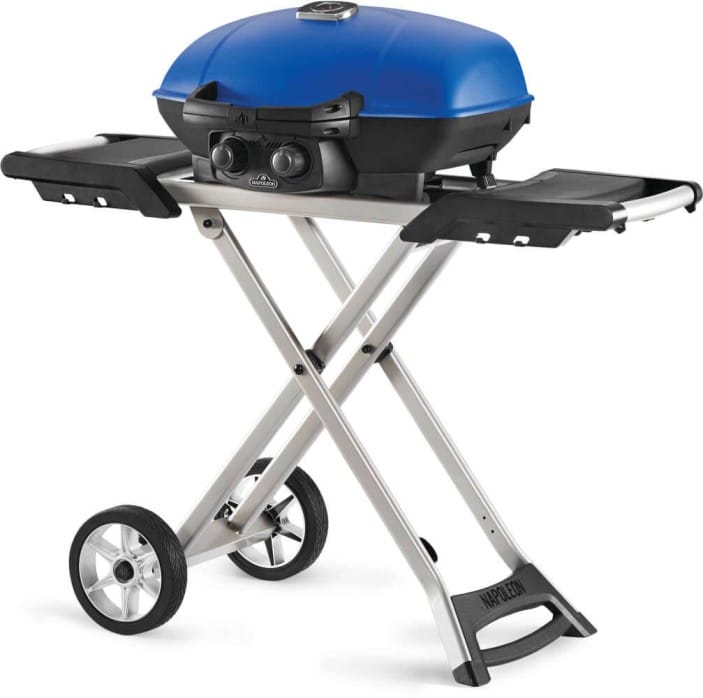 Napoleon TravelQโข 285X With Scissor Cart Blue - Image 2
