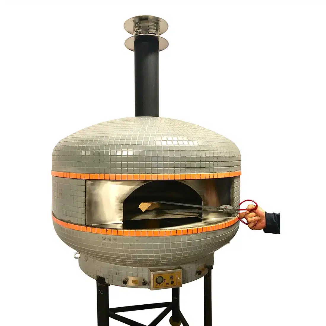 WPPO 28" Professional Lava Digital Controlled Wood-Fired Oven With Convection Fan - Image 4