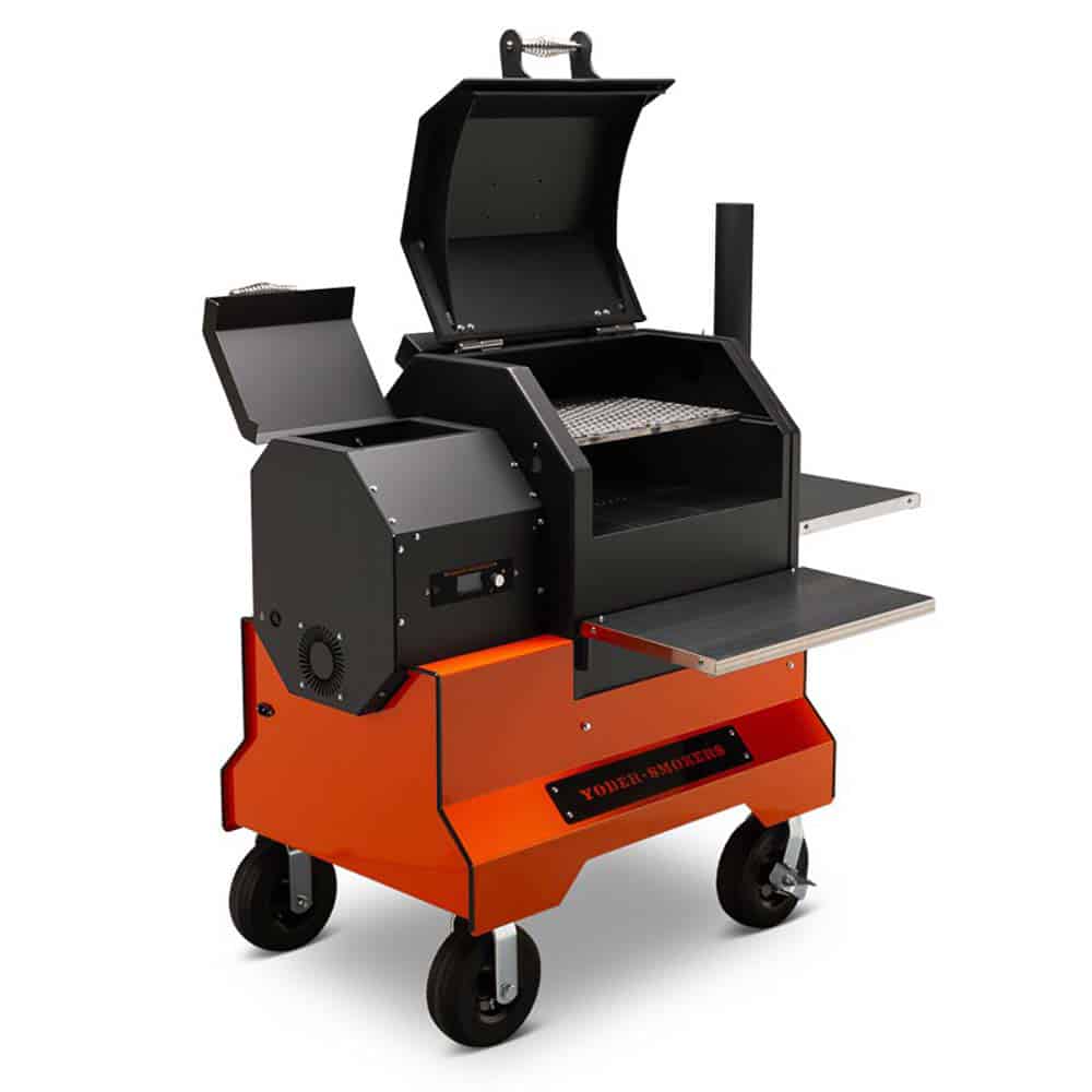 Yoder YS480S Competition Pellet Grill with Stainless Steel Shelves Wifi - Image 14