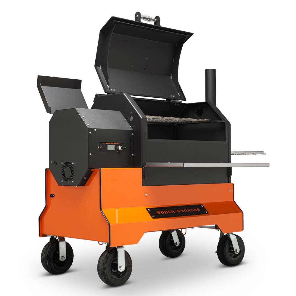Yoder YS640S Competition Pellet Grill W/SS Shelves Wifi - Image 6