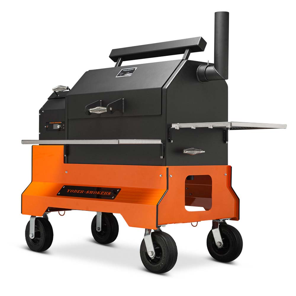 Yoder YS640S Competition Pellet Grill W/SS Shelves Wifi - Image 9