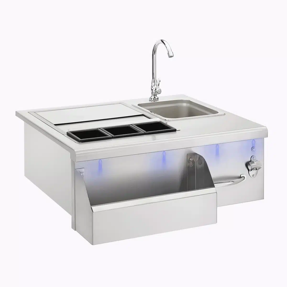 Summerset 30" Lighted Beverage & Prep Station - Image 2