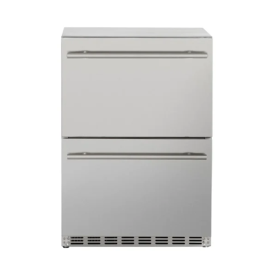 Summerset 24″ 5.3c Deluxe Outdoor Rated 2-Drawer Refrigerator