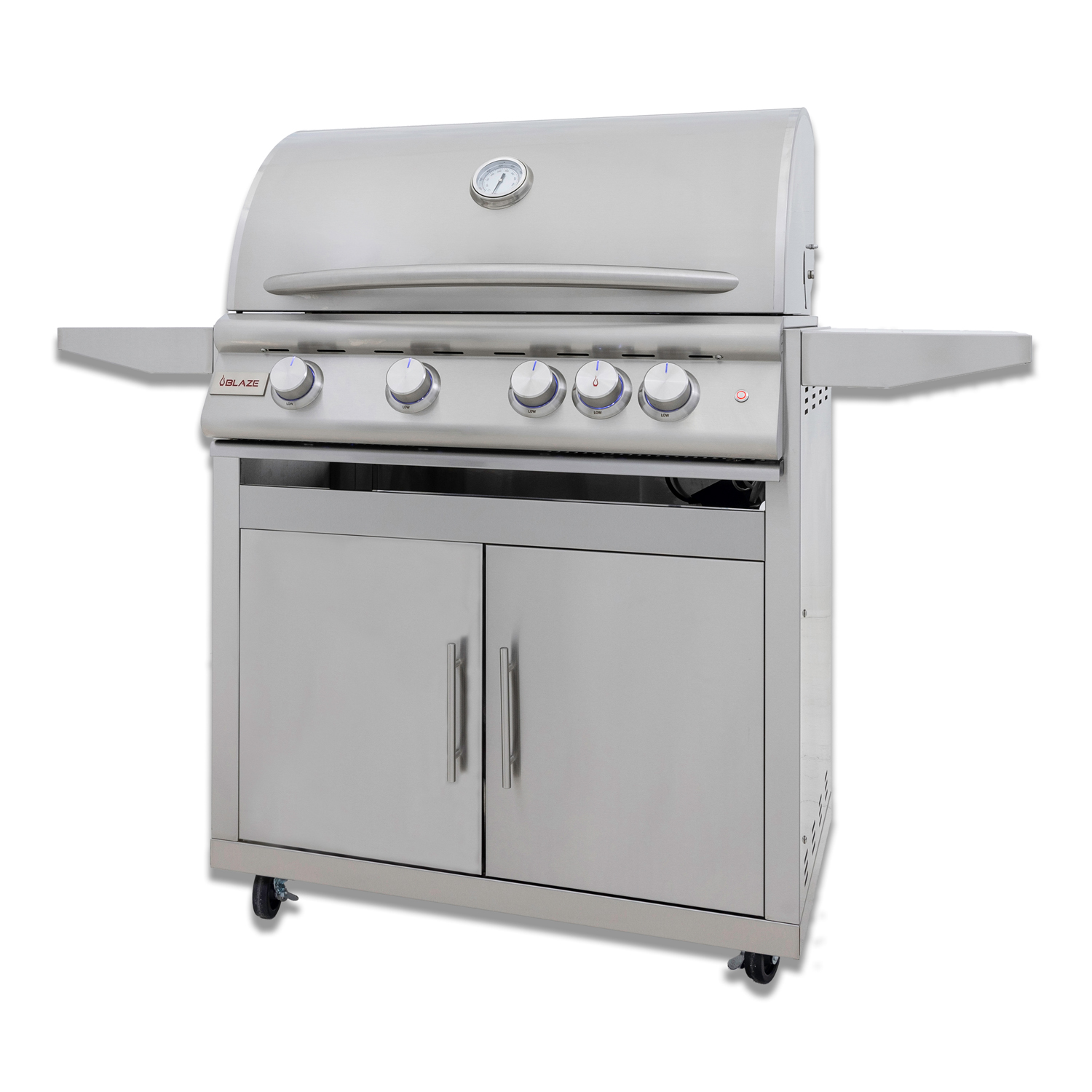 Blaze 32-Inch 4-Burner Premium LTE+ Gas Grill with Rear Burner and Built-in Lighting System - Image 5