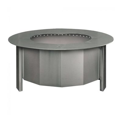 Firegear LUME-MS1SR LUME Multisided Smokeless Wood Burning Fire Pit with Sear Cooking Surface