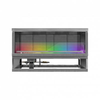 Firegear Kalea Bay 60-Inch Outdoor Linear Fireplace with LED Lights