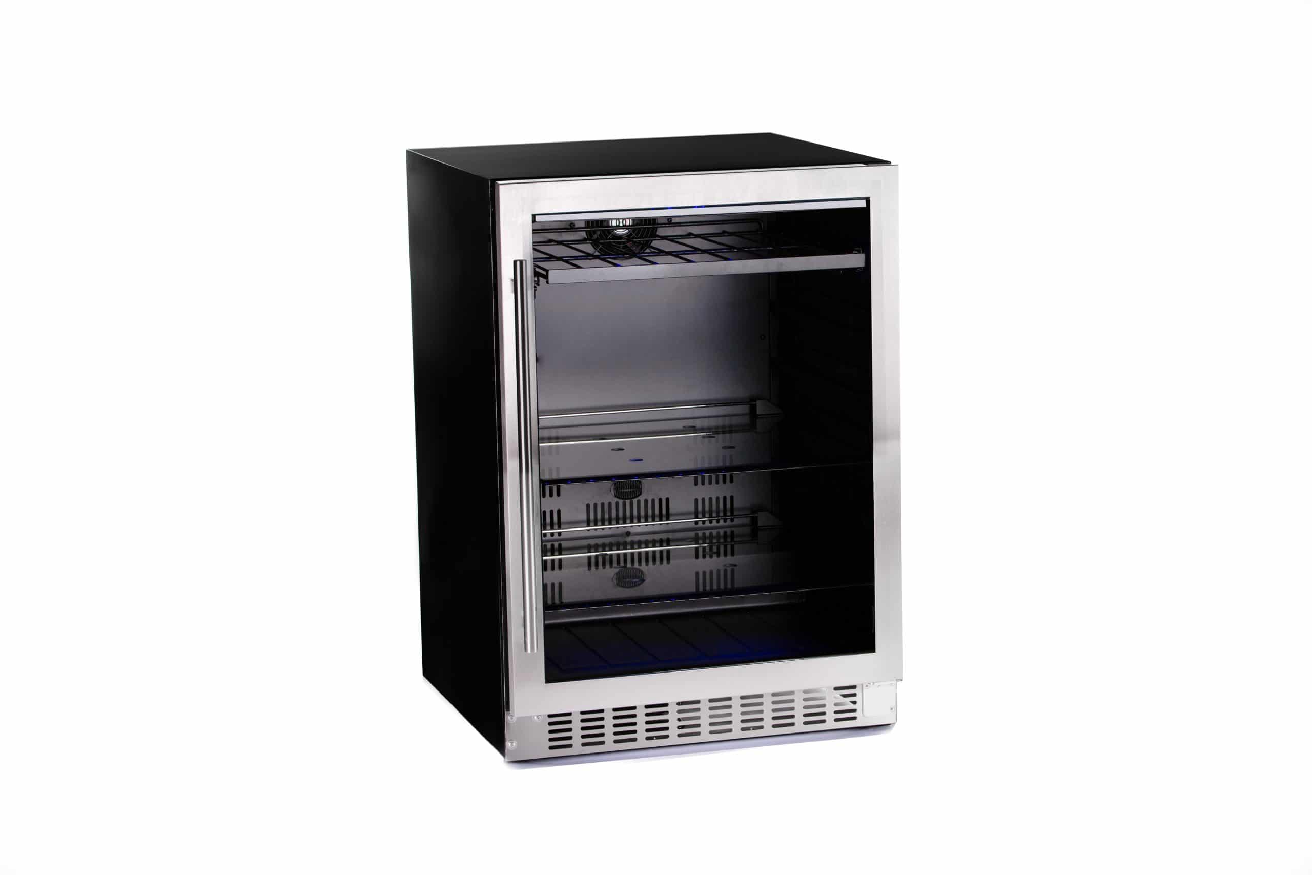 Azure 24" Beverage Center with Stainless Trim Glass Door - Image 6