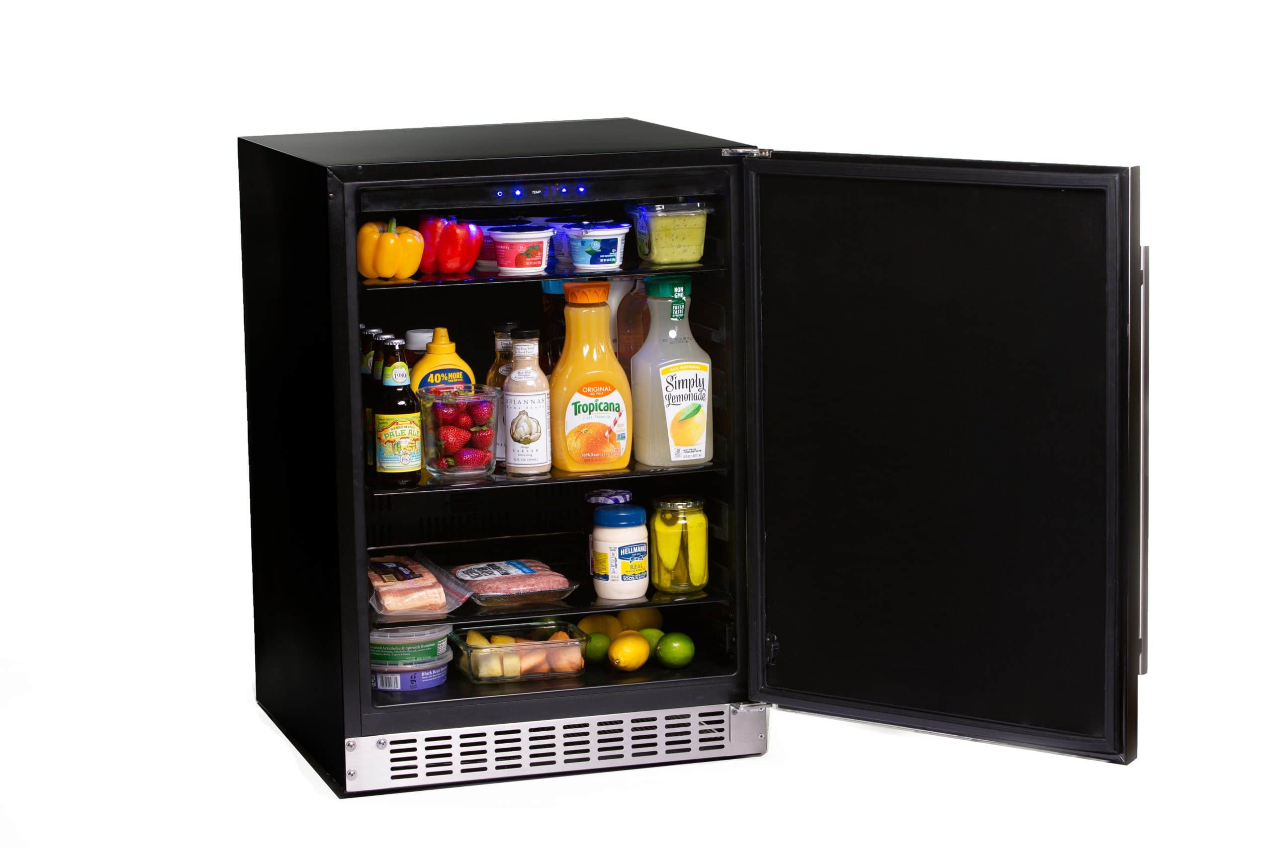 Azure 24" Refrigerator with Solid Stainless Door - Image 4