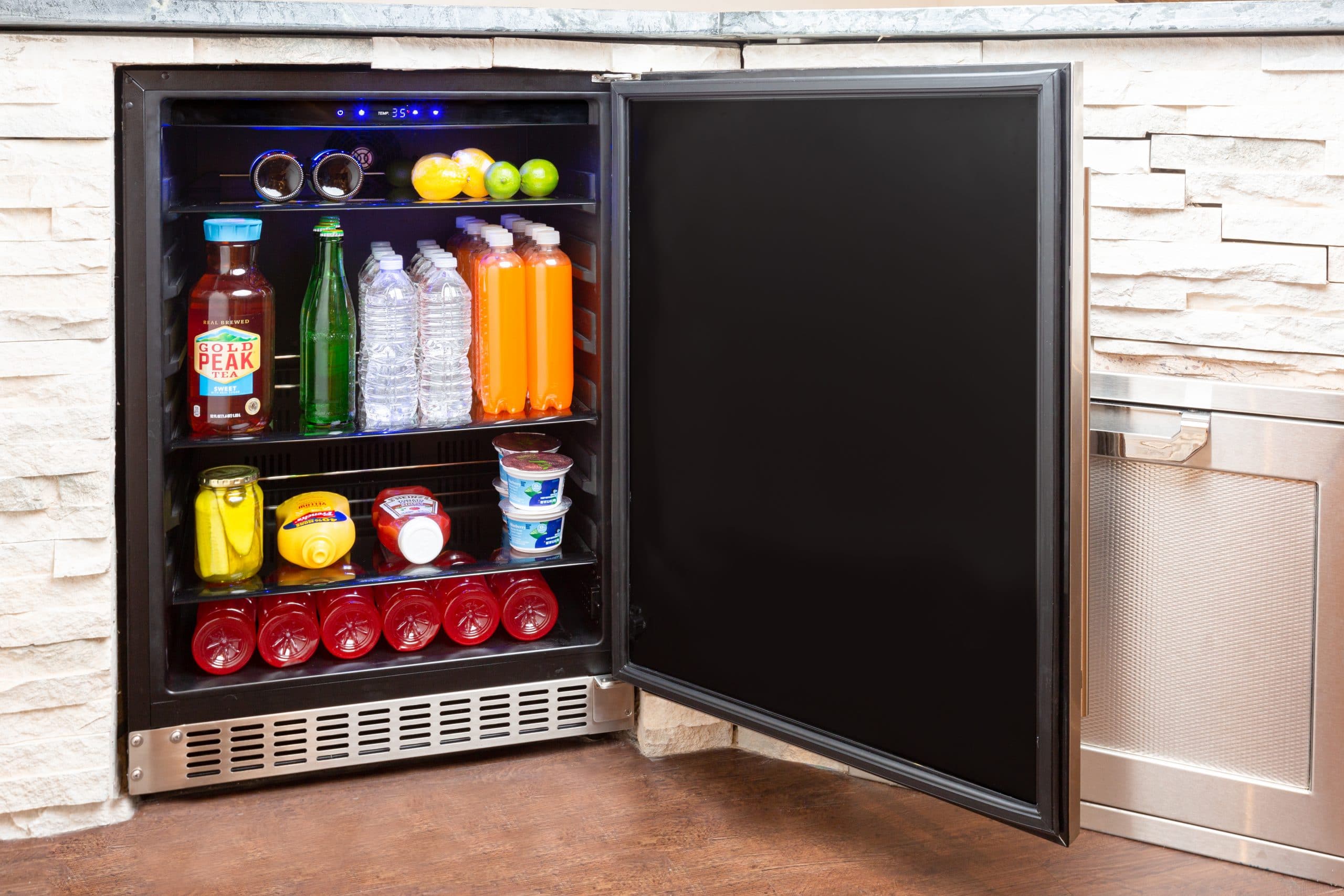 Azure 24" Refrigerator with Solid Stainless Door - Image 8