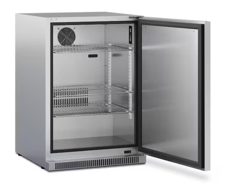 24" Dometic E-Series Refrigerator, Lock, Reversible Hinge