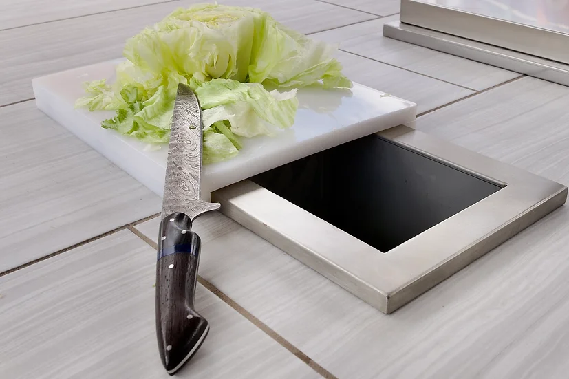 Kokomo Trash Chute and Cutting Board - Image 4