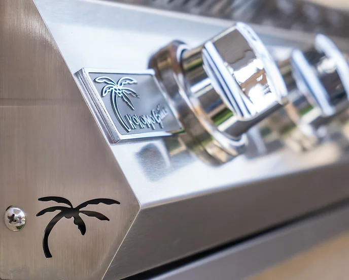 Kokomo Built In Double Side Burner Stainless Steel with removable cover - Image 4