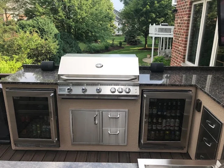 Kokomo 40โ Professional Built in Gas Grill (5 Burner/Back Burner) - Image 8