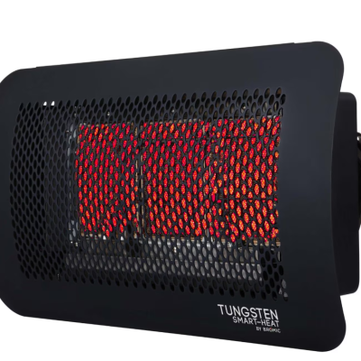 Bromic Heating Tungsten 300 Smart-Heat 20-Inch 26,000 BTU Natural Gas Patio Heater – 300 Series