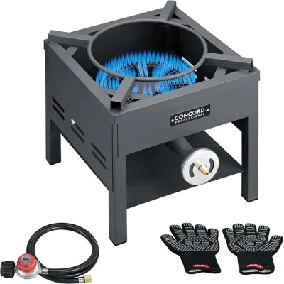 Concord Cookware Stronghold Wok Burner (DROP IN WOK Edition) (16″)