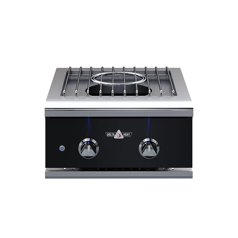 Delta Heat 22" Power Burner Black