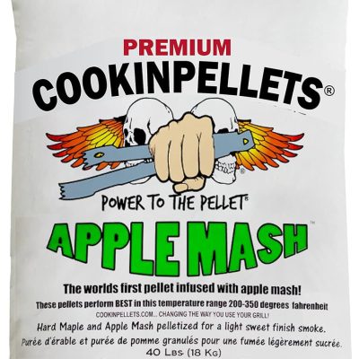 Cookin’ Pellets 100% Hard Maple w/ Real Apple Mash 40lb
