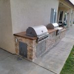 built-in grill islands